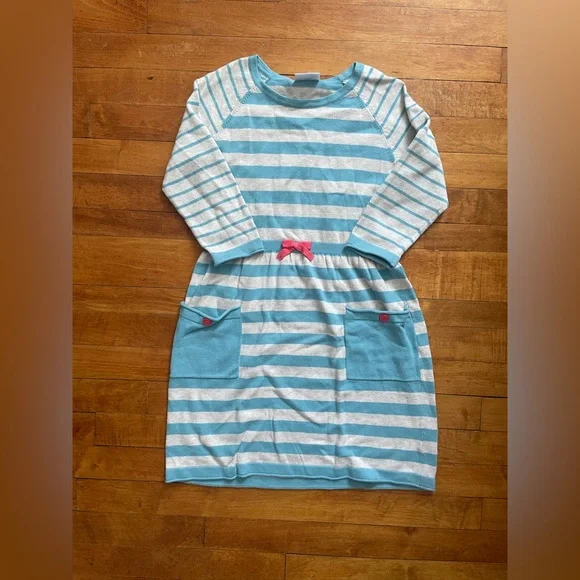 Hanna Andersson | Stripe Sweater Dress | Size: 8